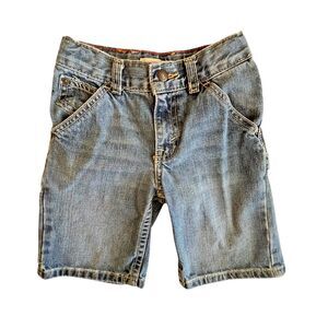 Levi Shorts Boys 6 Blue 100% Cotton Jeans (W20 L7)